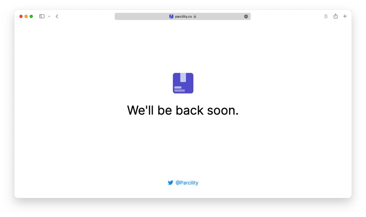 Parcility tweet media