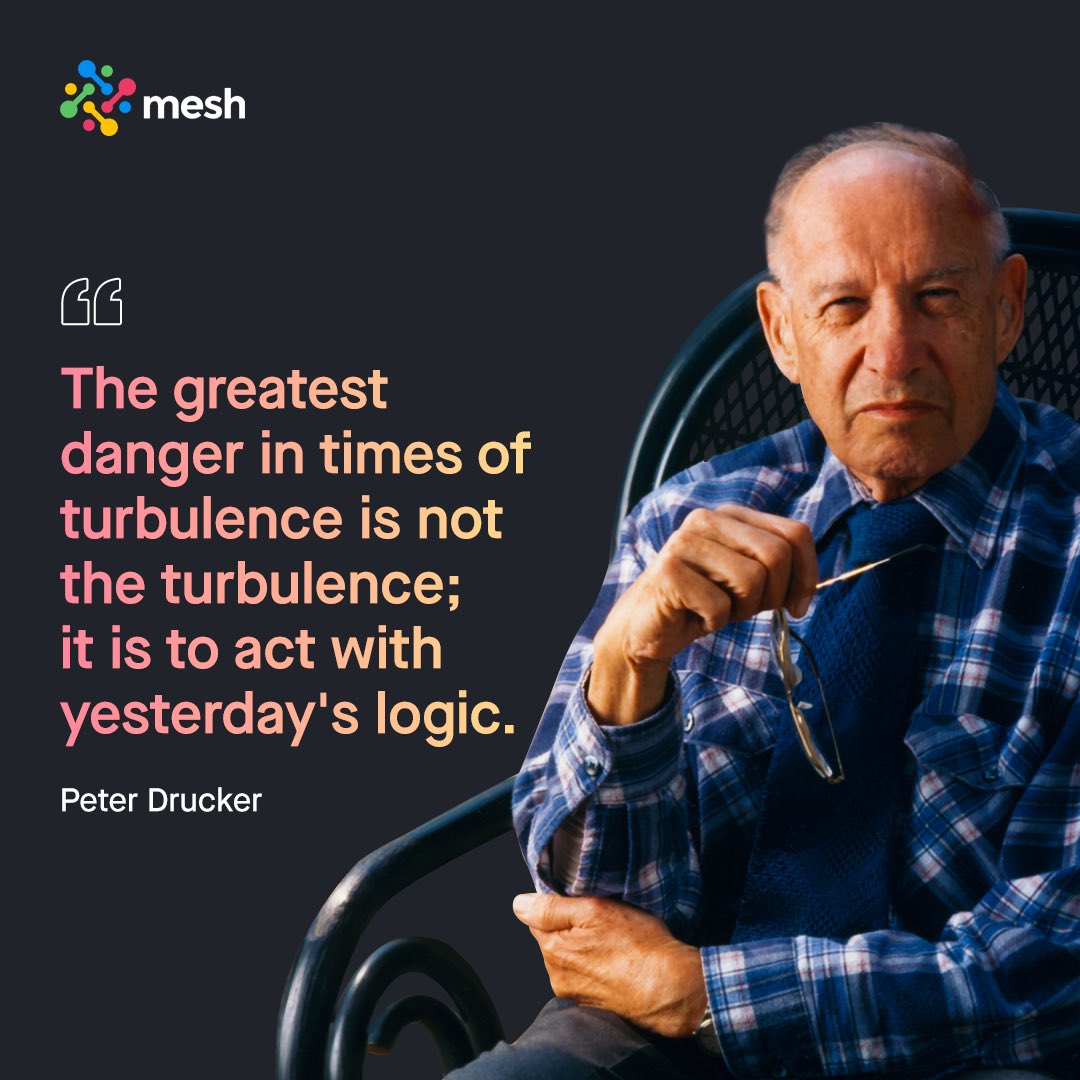 meshdotai's tweet photo. You Can’t Go backwards to Move forwards✨
Are these posts the only place where you learn such lessons or you’ve coaching conversations with your manager? 

Check link in comments to know why these conversations are imp

#peterdrucker #coaching #conversation #personaldevelopment https://t.co/327KYDrXiw