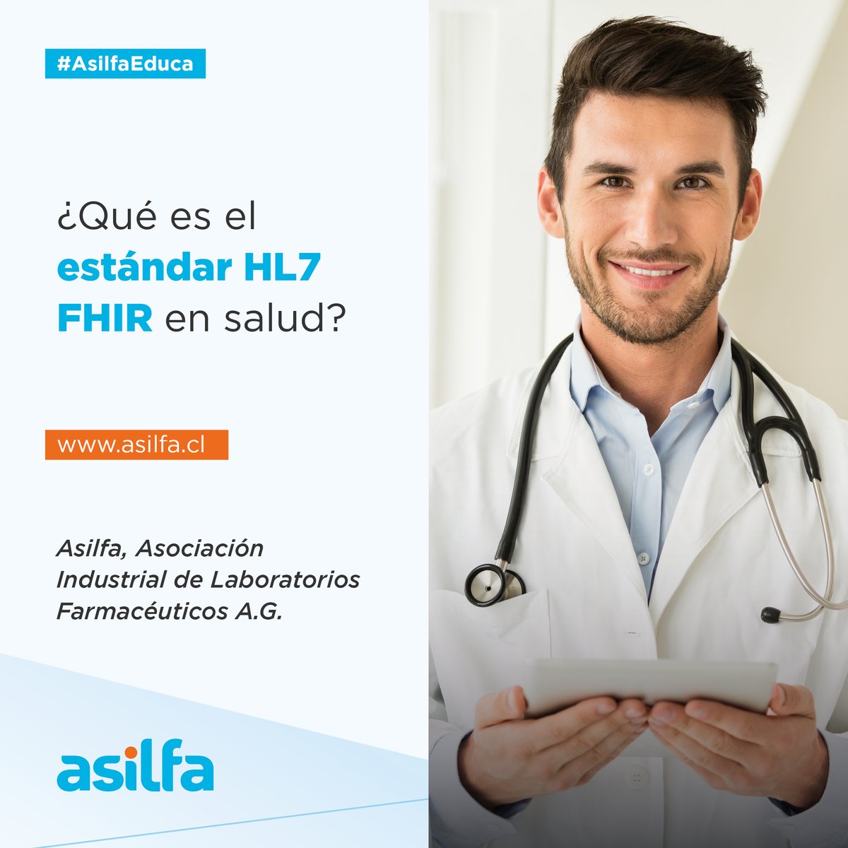 Asilfa_'s tweet photo. Hoy el @HL7 FHIR (Fast Healthcare Interoperability Resources) es el #estándar por defecto para proyectos de #interoperabilidad en #salud. Su objetivo es que sea un referente de #información de uso global para los sistemas #sanitarios. #ASILFA https://t.co/lvEyNkKUJA