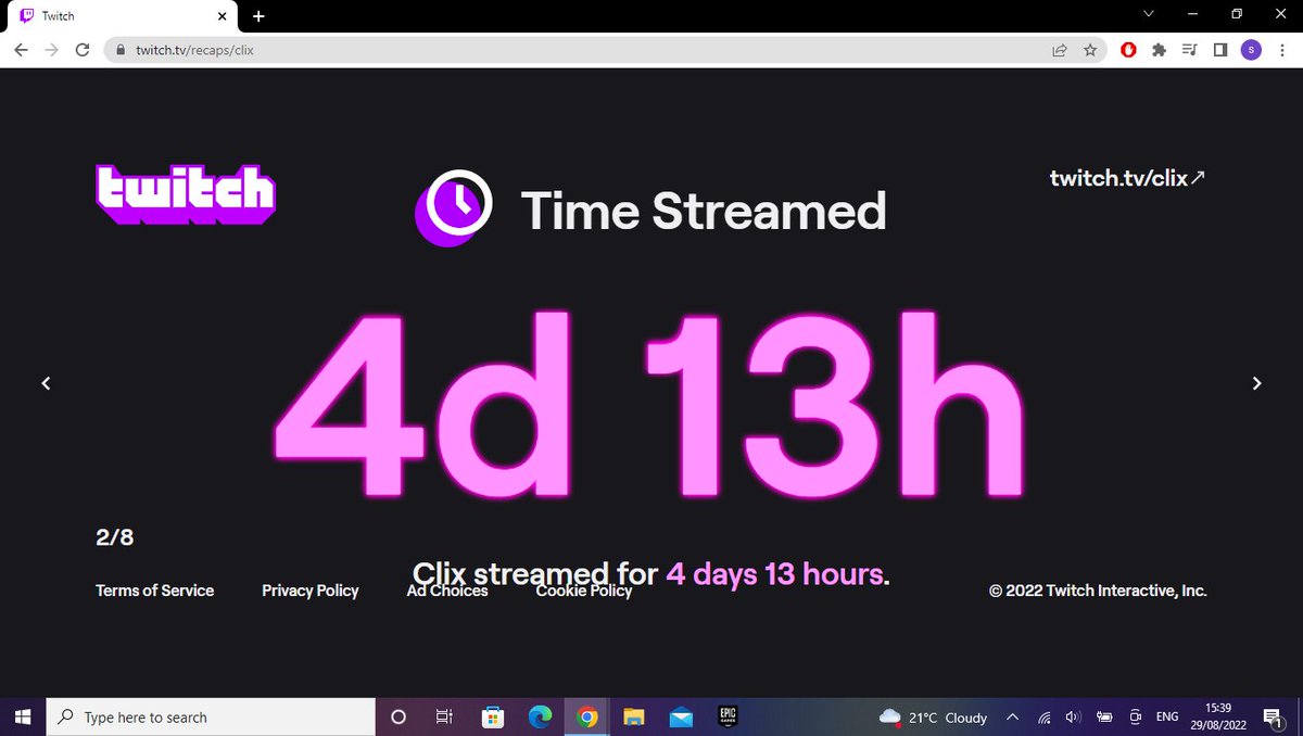 clixss0n's tweet photo. W streamer @Clix https://t.co/ZjNu6Pasc5