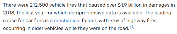 This sucks for anyone to go through. A couple of things as the resident insurance dork. This is an insurance claim, not a warranty situation, even if a car is under warranty. It's sensational news when a Tesla catches fire, but so do normal cars from time to time.