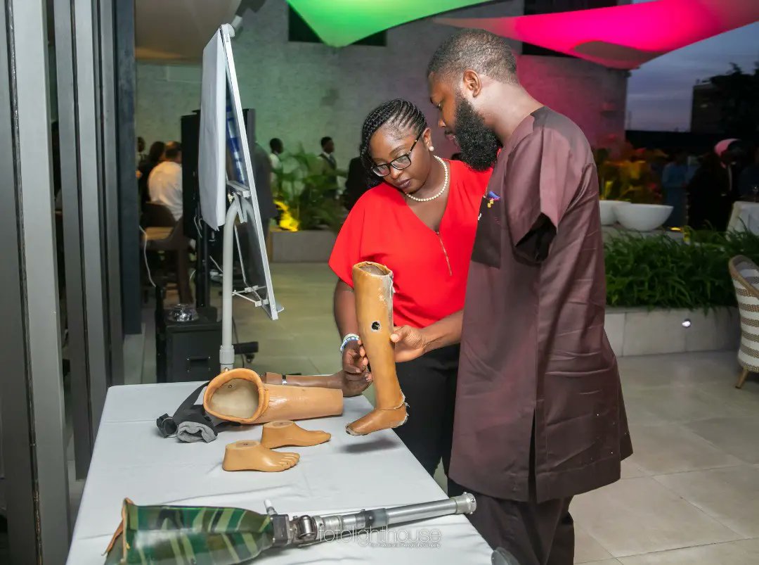 theirede's tweet photo. Many might see a piece of metal, we see hope for child. 

For a decade with your support we've been giving hope to children with limb loss. 

We believe we're going to do more in the next decade. 

#TIFat10 
#TheIredeFoundation 
#prostetics #Amputee 
#ChildAmputee https://t.co/Hiuyi39iK5