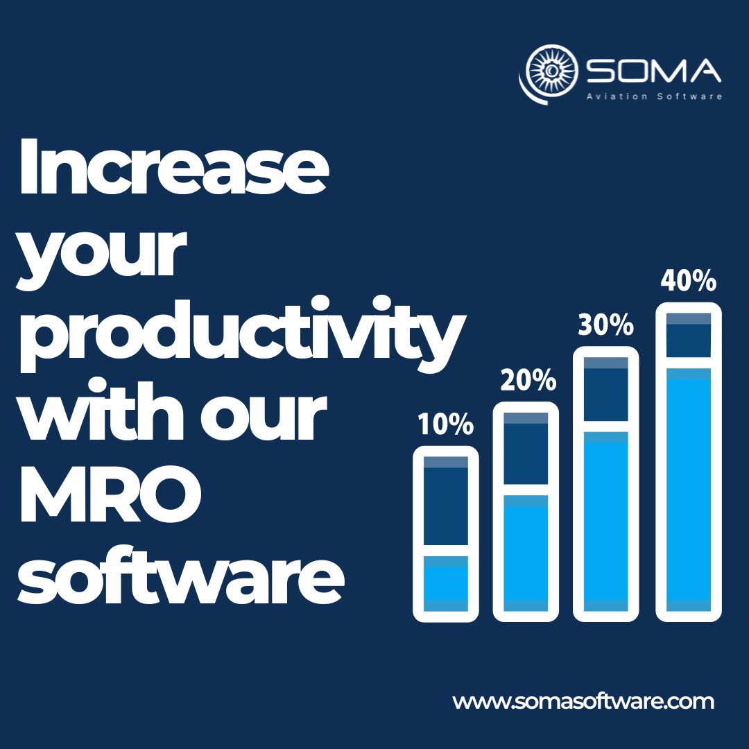 somasoftware's tweet photo. Optimize your air fleet with #somasoftware 📈

We are the solution for the aeronautical management of maintenance, engineering, logistics and aircraft operations ✈️ https://t.co/Qa8fRLjUFt