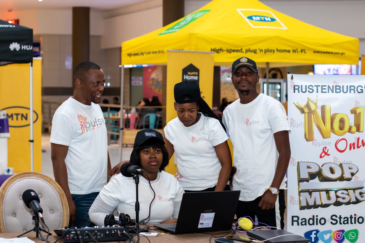 pulsefm929's tweet photo. Pulse FM offers a wide range of advertising services to ensure clients achieve their marketing &amp; communication objectives. We also offer clean and clear outside broadcast services at affordable rates. Email us on info@pulsefm.co.za
Rustenburg's No.1 &amp; Only Pop Music Radio Station https://t.co/iHteBE5Etj