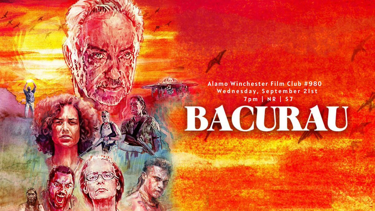 CinemaBandwagon's tweet photo. This was one of those movies I fell in love with during our pandemic screenings, now, thanks to #TheRoadToLostWeekend and @KinoLorber I'm FINALLY going to be able to see it on the big screen!
Join #AlamoFilmClub on 9/21 at @alamowinchester for BACURAU: https://t.co/0qtal2MtUw https://t.co/wjbNpgN8vg