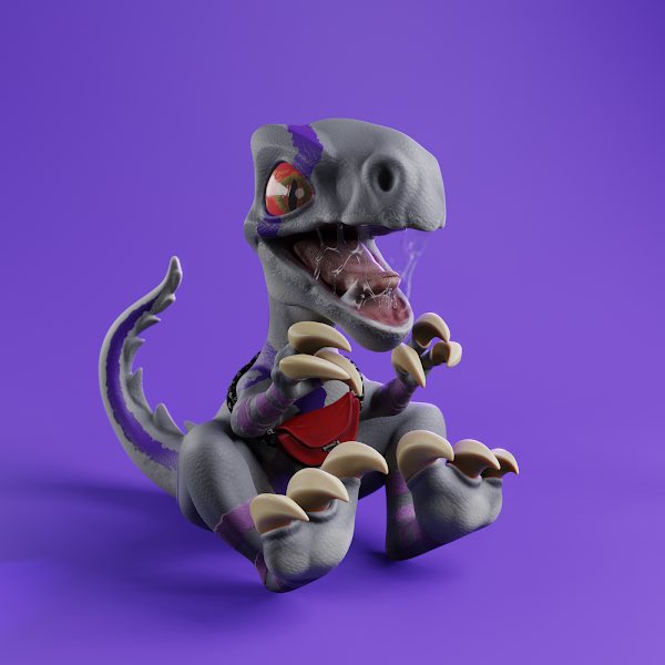 Minted this lil bugga and he passes the Goon check😈 <a href="/TheStoneAgeNFT/">CHOMP 🦖</a>