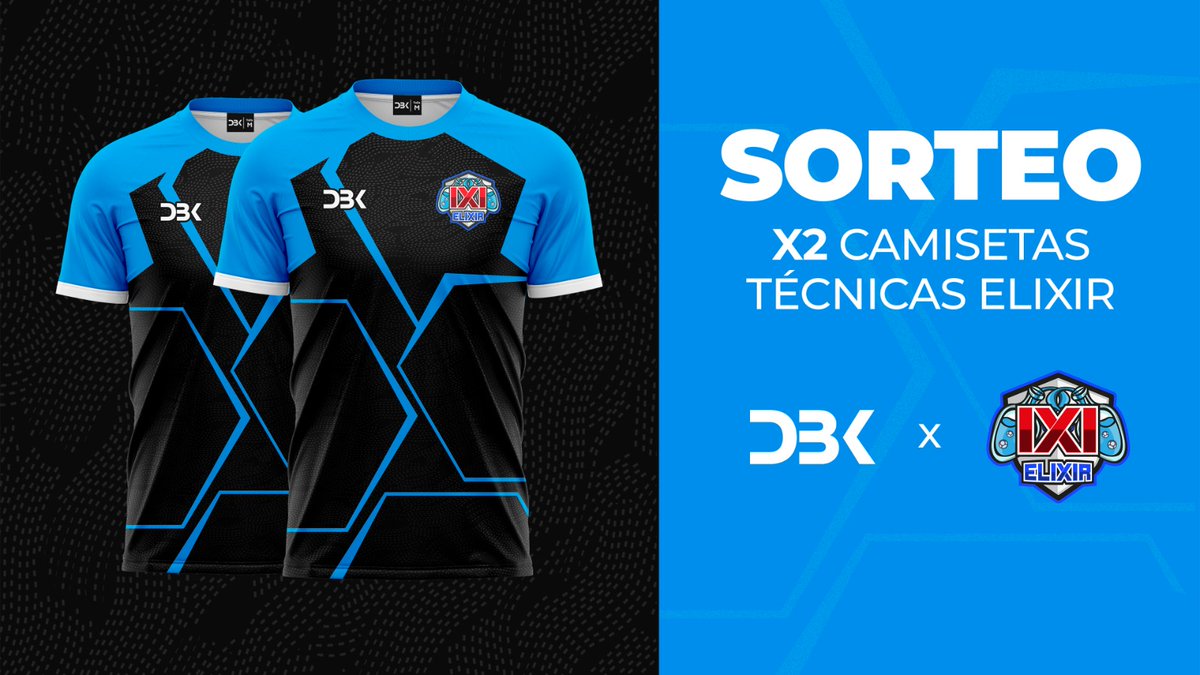 📢 Sorteamos x2 camisetas técnicas Elixir 

⚠️ Requisitos: 

✅ Follow @DBKSportsES &amp; <a href="/ElixirIXI/">Elixir Games ⚗️ IXI*</a> 
🔁 RT al tweet
👥 Menciona a 2 amigos
🗓️ Finaliza 12/09