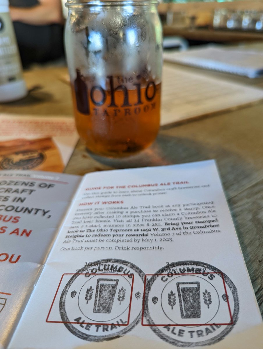 Volume 7 of the <a href="/CbusAleTrail/">Cbus Ale Trail</a> completed! 🍻