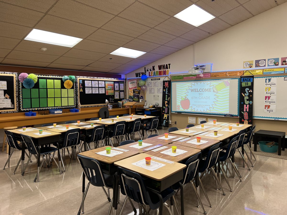 RedheadEDU's tweet photo. In less than 10 minutes students will be in the classroom ready to start the school year. I can hardly wait!! @MSD549C @tishrich @PDatMSD549c @DSha3 @ACoupleofTeach https://t.co/ZGOc8bF0mE