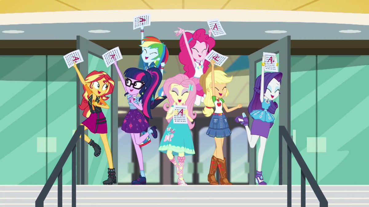 Trijosh1's tweet photo. Having a bad day? Here, have a dose of the Mane 7 to cheer you up.
#MyLittlePony #MyLittlePonyEquestriaGirls #EquestriaGirls #Mane7 #TwilightSparkle #SciTwi #SunsetShimmer #Rarity #Applejack #PinkiePie #Fluttershy #RainbowDash https://t.co/zCPAHgGAVe