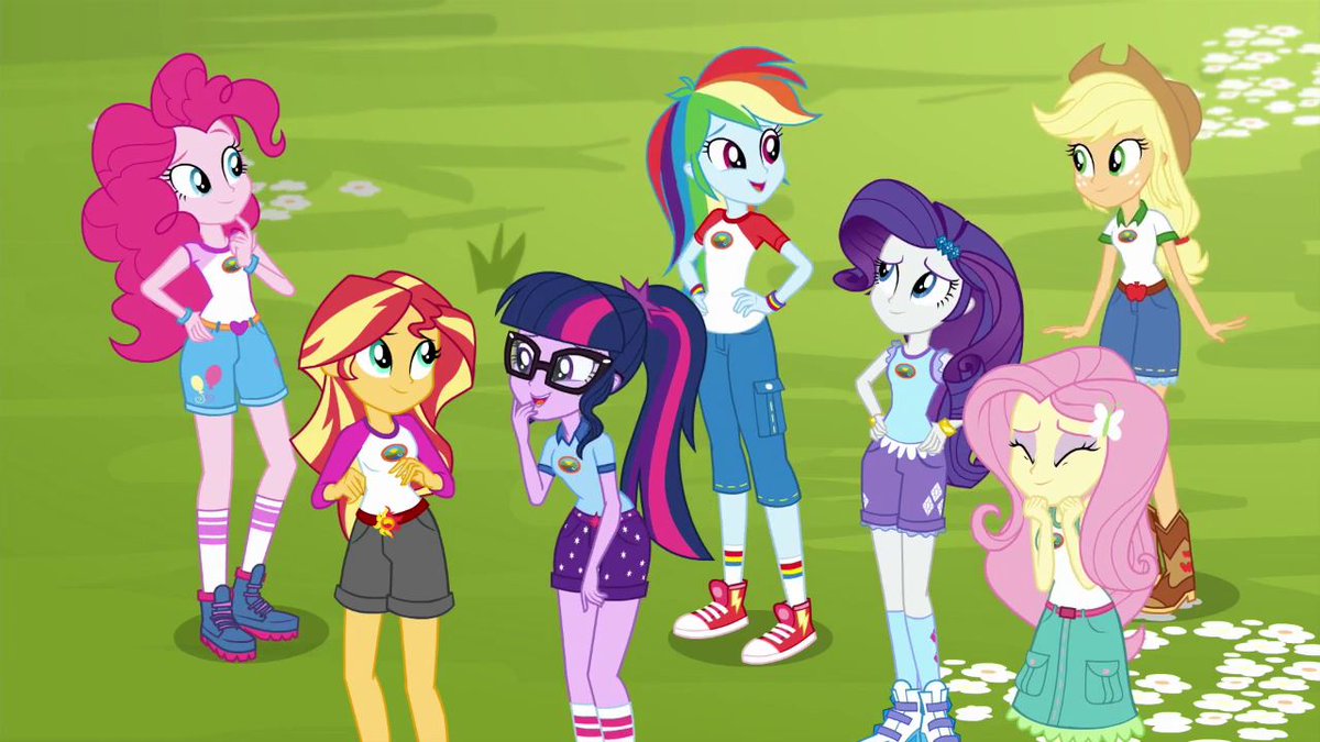 Trijosh1's tweet photo. Having a bad day? Here, have a dose of the Mane 7 to cheer you up.
#MyLittlePony #MyLittlePonyEquestriaGirls #EquestriaGirls #Mane7 #TwilightSparkle #SciTwi #SunsetShimmer #Rarity #Applejack #PinkiePie #Fluttershy #RainbowDash https://t.co/zCPAHgGAVe
