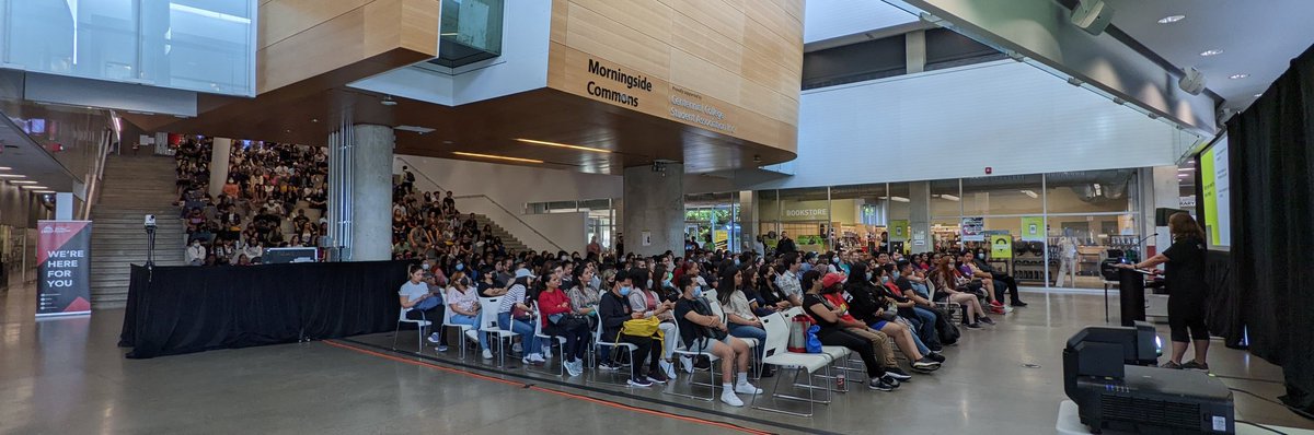 Powerful words from our Student Association at <a href="/CentennialEDU/">Centennial College</a> new student orientation.

"Get involved, make a difference, and make a memory." - Jaemel Chapman, VP Morningside Campus, <a href="/ccsai/">CCSAI</a>