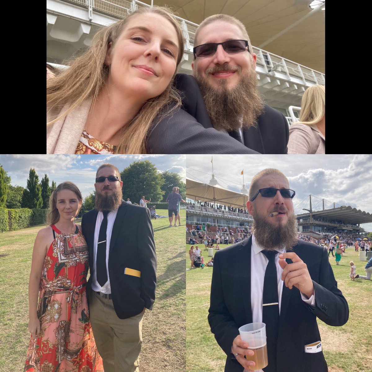 Lovely day at the races yesterday with family, even if we lost more than we won! 💵 🐎 🐴 💰 #goodwood #goodwoodraces #goodwoodhorseracing #dayattheraces #gordonenclosure