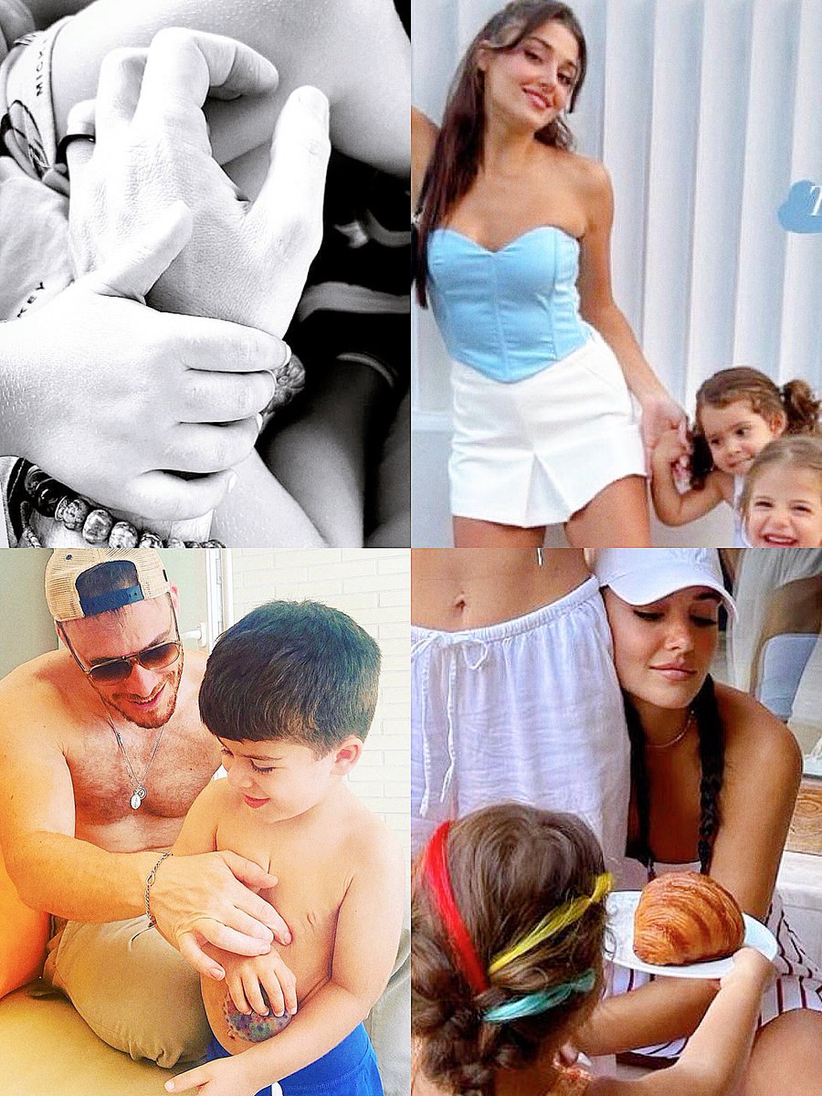 I am so happy that they spend their time with their family🤍