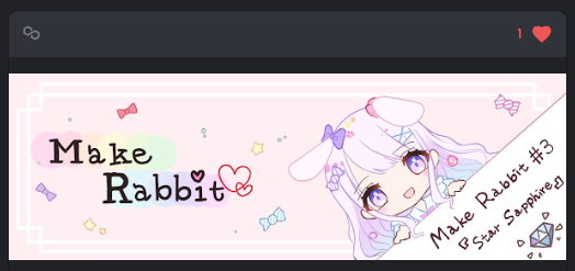 Suuei_nft's tweet photo. ろぴさんの『 Make Rabbit #3 』と、『 Pocket Rabbit #16 』のヘッダーを頂きました!
デフォルメ調がとっても可愛いですねー!😍
さっそくMake Rabbit #3 を設定させて頂きましたー!🌈
#NFT #NFTs #opensea #RabbitGirls #MakeRabbit #PocketRabbit https://t.co/lmT4age8y2