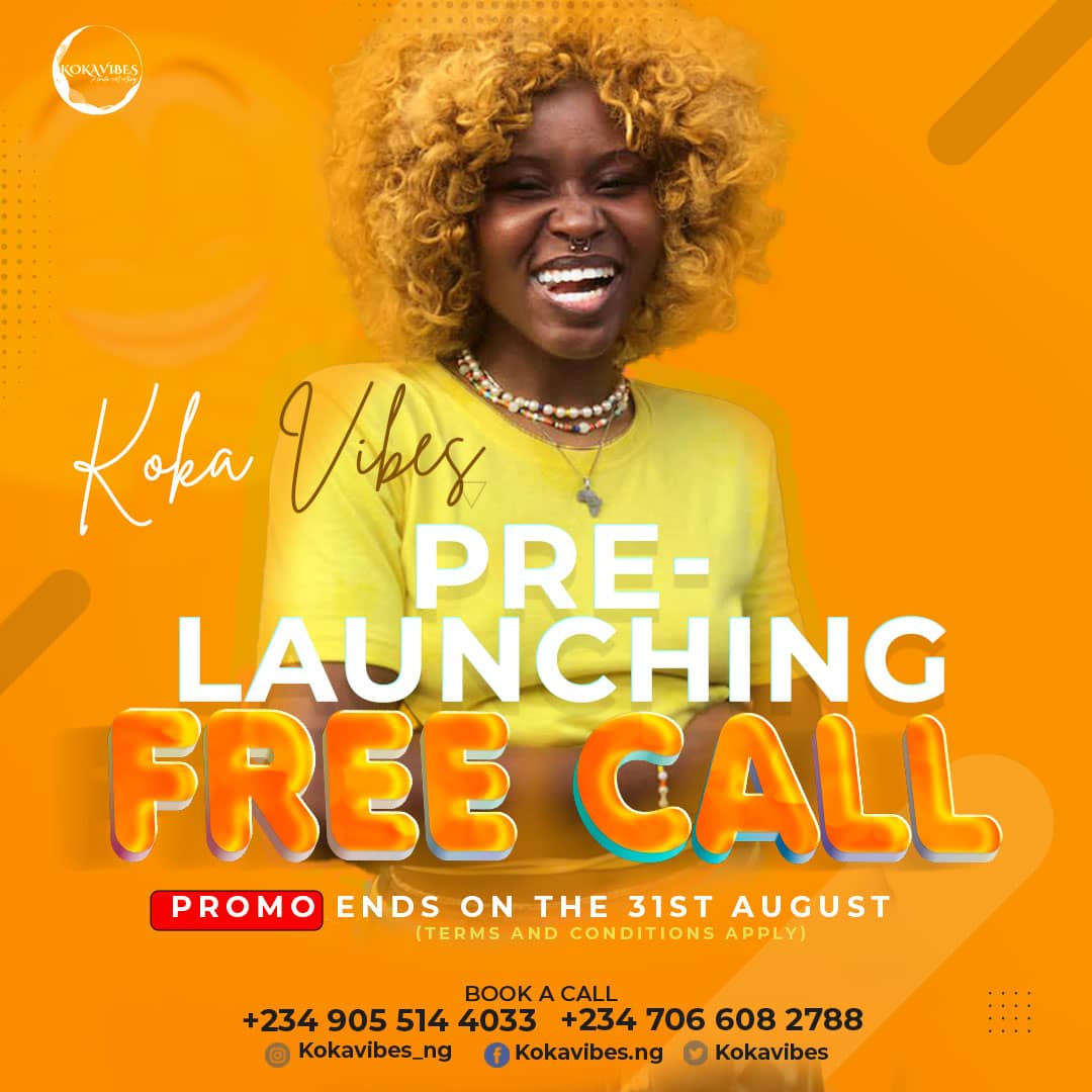 kokavibes's tweet photo. Kokavibes pre_launch today with a free call to anyone grab the deal asap! #ASUU #ASUUStrikeMustEnd #BBNaija7 #VMAs #kokavibes #onitsha #olosho #MondayMotivation https://t.co/pBmpoqR3t0