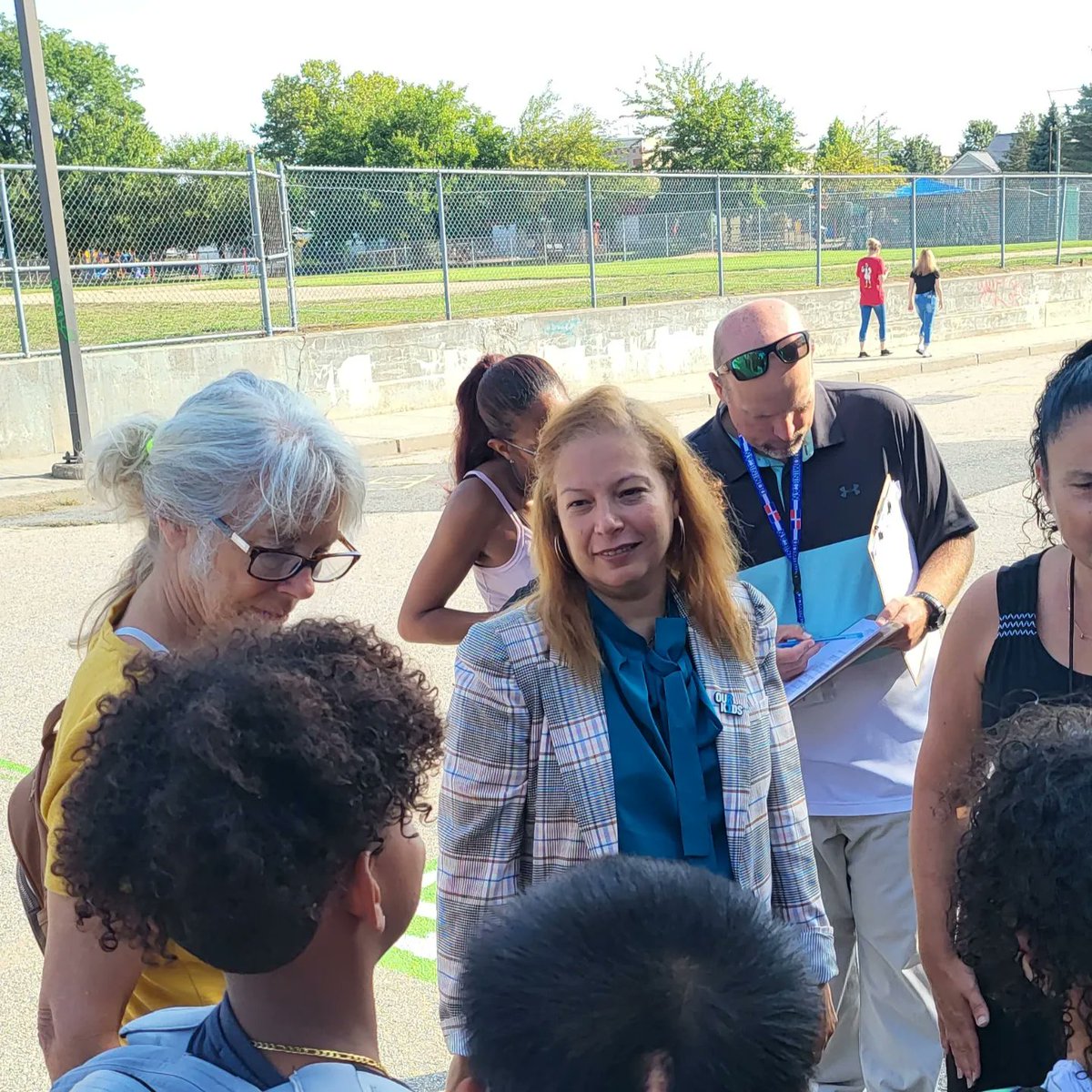 RIDeptEd's tweet photo. .@pvdschools' youngest learners @YoungWoodsES, including students in the district's first 5-Star #RIPreK program, are thrilled to be back with friends & school staff! We wish our students the best of luck as they begin the new school year! #Back2SchoolRI #ItsGreatToBeBack! https://t.co/4mK0hc6jPM