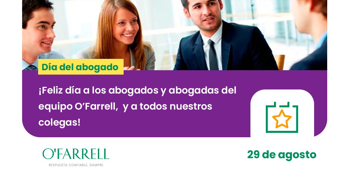 EstudioOFarrell's tweet photo. #DÍADELABOGADO
Hoy es el natalicio de Alberdi, y gracias a su compromiso celebramos el día del abogado.
¡Feliz día a todos nuestros colegas en su día, y un saludo especial a los abogados y abogadas del equipo O’Farrell!
#abogado #alberdi #ofarrell https://t.co/CUDNEnG7t5
