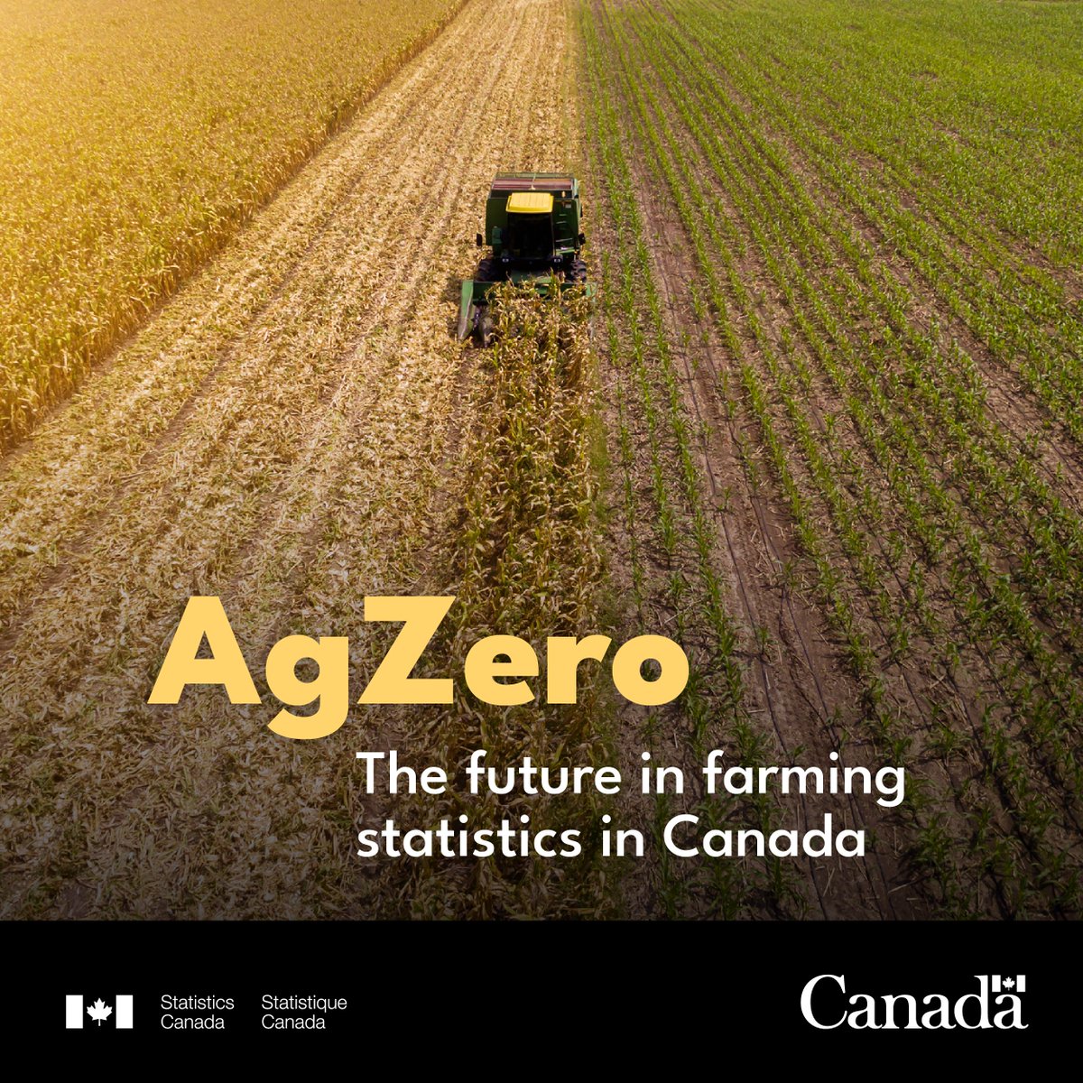 StatCan_eng's tweet photo. #DYK? Production estimates for field crops are now fully modelled. The use of model-based data is part of our #AgZero initiative.
To learn more, check out this new #StatsCANPlus article: https://t.co/6c21fAl1h0. https://t.co/9wMSJ8FYez