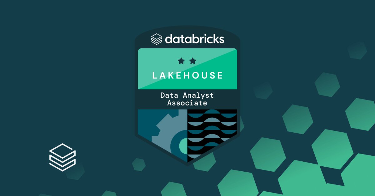 databricks's tweet image. Looking to build your skillset & take your career to the next level?
The Data Analyst Associate certification can help 💪
This badge will showcase your understanding of #DatabricksSQL and your ability to complete data analysis tasks. Learn more: dbricks.co/3Bwk0no