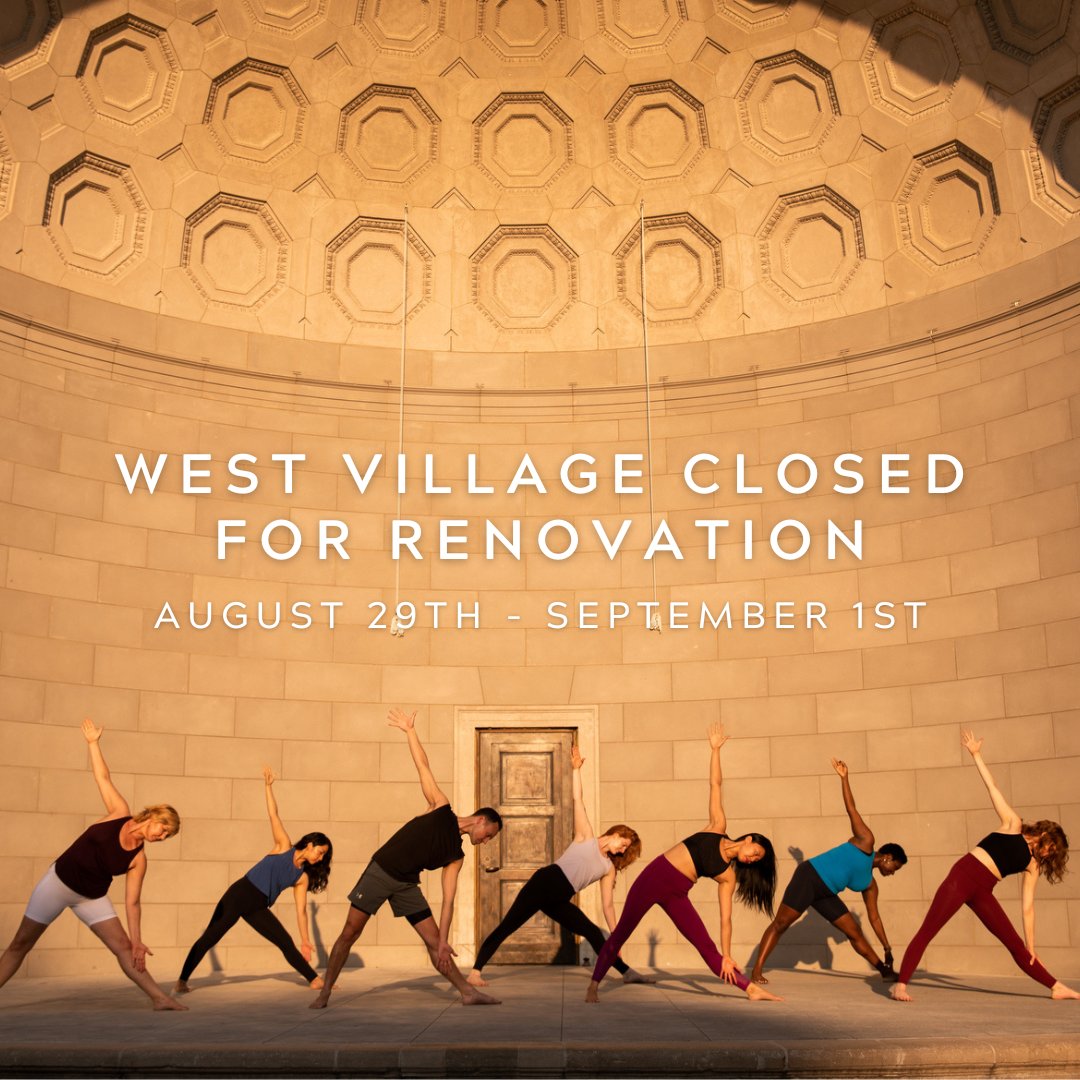 ModoYogaNYC's tweet photo. Our studio refresh starts today! We're sprucing up our spaces and the West Village location will be closed 8.29-9.1, BUT our Williamsburg studio will be open so come practice with us in BK! Link below for our latest newsletter💜
https://t.co/xUfXHs8saY https://t.co/tqHsKOuxwc