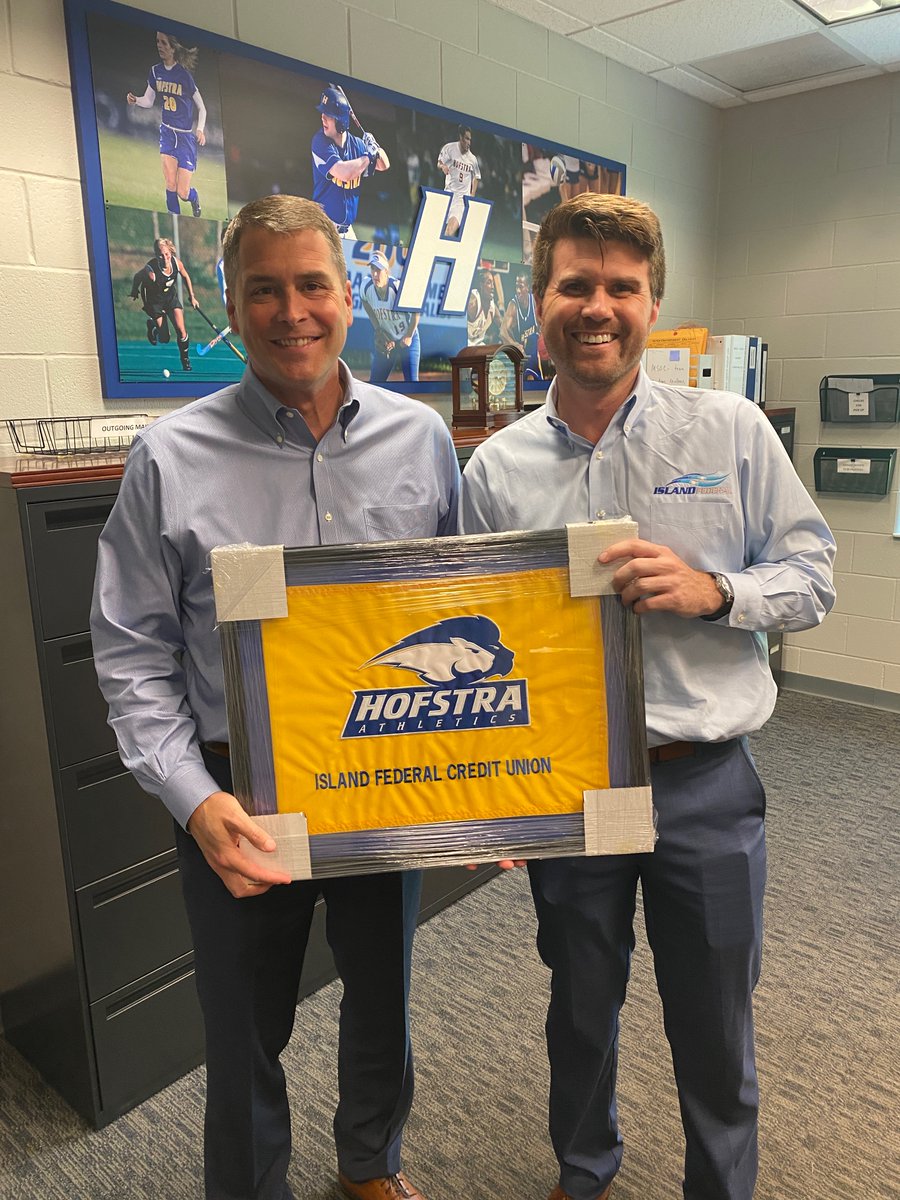 Thank you to <a href="/islandfederal/">Island Federal</a> for their continued support of Hofstra Athletics! 🦁🦁 #PrideOfLI