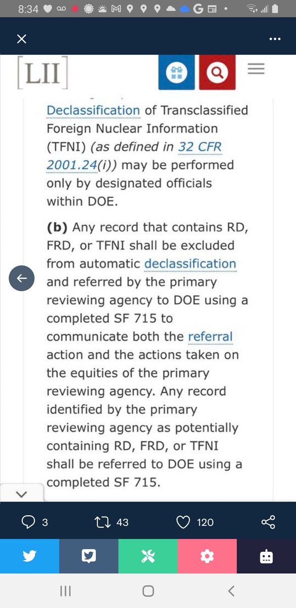 @LadyB01427871 @OGLadymongoose @32_duece You obviously need to read more ,he cannot declassify certain documents ,that's what they said ,that's the truth