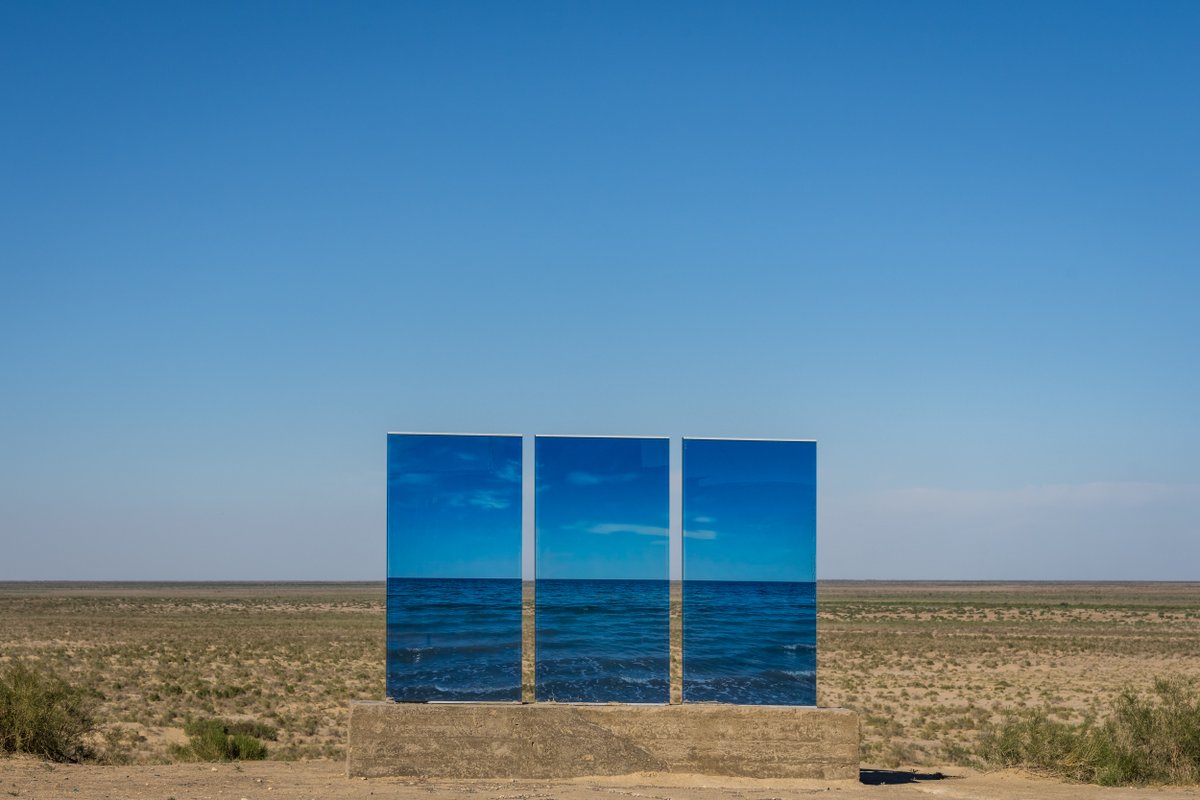 henrywismayer's tweet photo. Today, an increasing number of visitors come to see what's left of the lake, and the land left behind. 

It is a form of disaster tourism that @mrkocnnll, writing about Chernobyl, described as "seeing the end of the world from the vantage point of its aftermath.”

7/ https://t.co/VL4XyveFUd