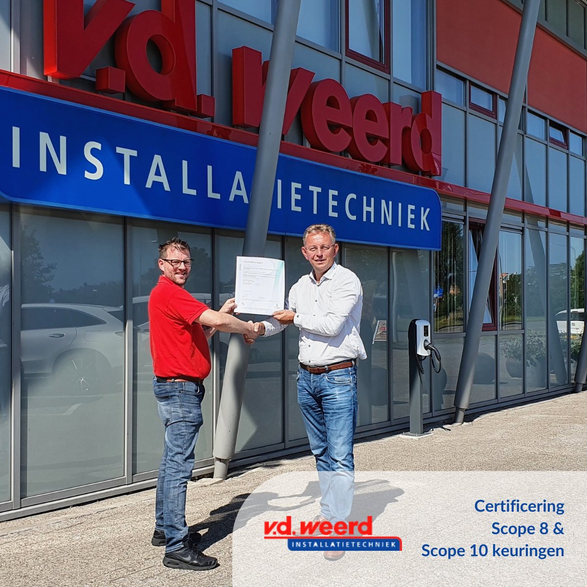 ⊛ Wij FELICITEREN Jacco Scheper met de certificering van Elektrotechnische Inspecties! Jacco mag namens ons Scope 8 en Scope 10 keuringen uitvoeren.
#vanderweerd #installatietechniek #franeker #vanzelfsprekend #vakmanschap