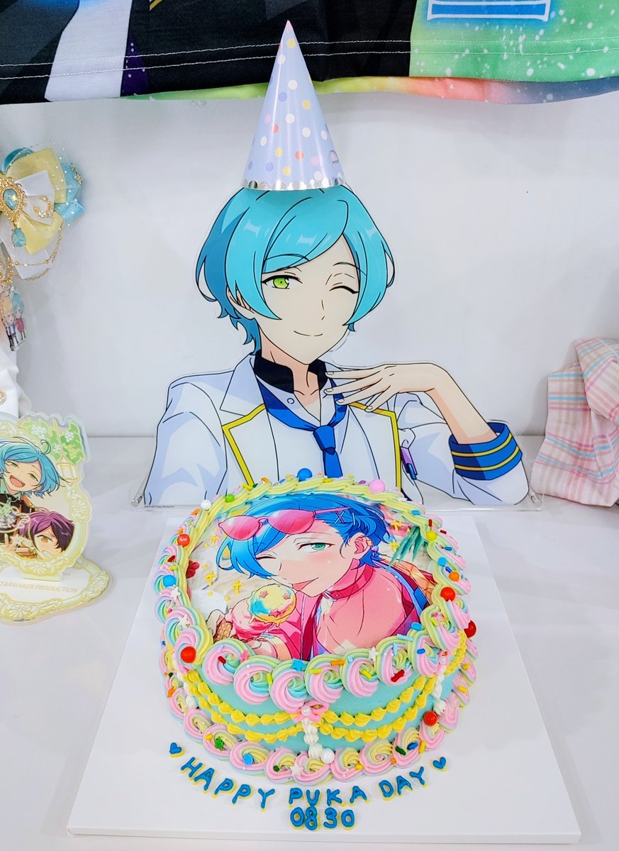 「#深海奏汰誕生祭2022올해도 어항님과 함께했습니다 아들 생일파티 정말정말」|🌊🪼✨🩵히스💛✨🐠🐚のイラスト
