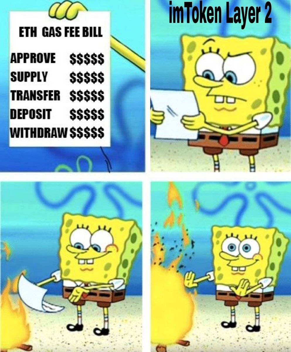 ICOHunter19's tweet photo. @imTokenOfficial @imToken 

#meme #imtoken #layer2 #ETH https://t.co/PJDqEuTXk0