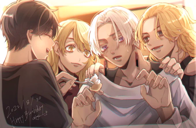 おめでとう!#黒川イザナ誕生祭2022 #東卍FA 