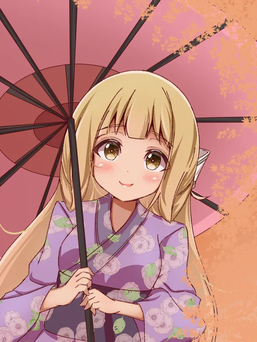 「結城友奈は勇者である」そのっち描きました京都美人的なイラスト #乃木園子生誕祭2022 #ゆゆゆ 