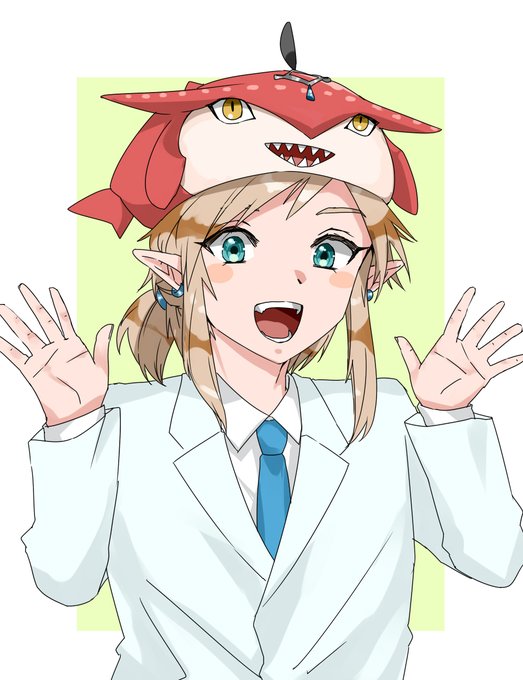 他の種族で遊ぶリンク 