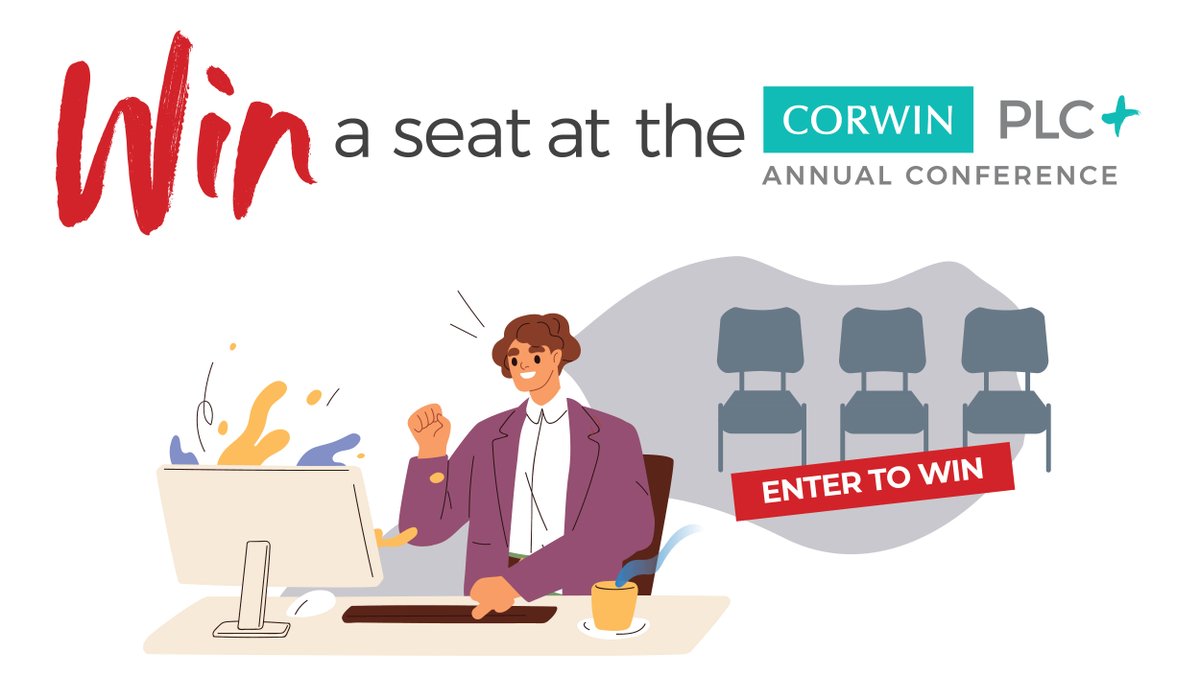 CorwinPress's tweet photo. The Annual PLC+ Conference is BACK and more action-packed than ever! Like AND retweet this post for your chance to win a free seat to join us in Anaheim, CA! See the official rules here: https://t.co/WPjoqvs3T5 https://t.co/I3pgTq3fbe