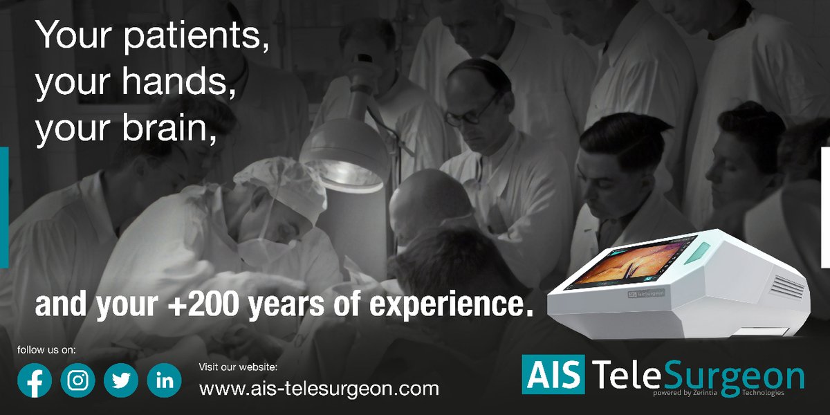 Nope, no vampires here!… just the experience that AIS Telesurgeon gives you access to. Between your team in the OR and the experts giving you a second opinion remotely, the years start adding up! 

💫Contact us for a demo! 
ais-telesurgeon.com
<a href="/AISTeleSurgeon/">AIS TeleSurgeon</a> 
#healthTech