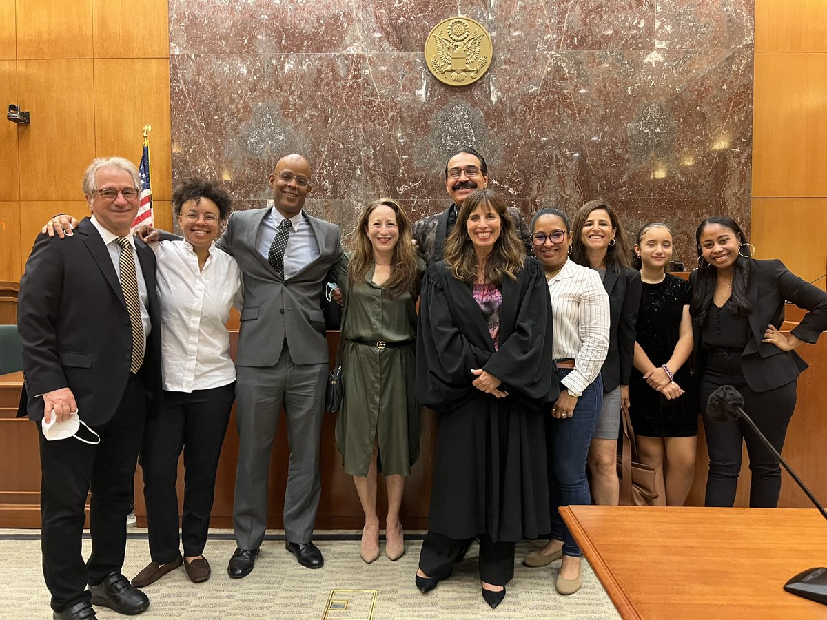 We couldn’t be prouder to witness our brilliant colleague Nina Morrison become Judge Morrison for the Eastern District of New York. innocenceproject.org/innocence-proj…