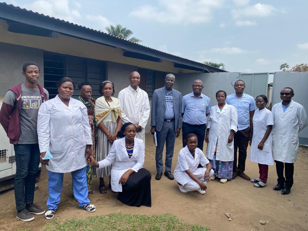 The UNIKIN team was pleased to receive Prof Kayentao, the Coordinator of the  PYRAPREG Consortium. He visited the new study site at Lukunga Hospital Center.
<a href="/HypoliteMavoko/">Hypolite M. Mavoko</a>  @Japhetkabalu1  <a href="/thomasdorlo/">Thomas Dorlo</a>   <a href="/Li_Kuseke/">Likus😘</a>  <a href="/MrtcParasito/">PMRTC</a>  <a href="/moussadjim2/">Moussa Djimdé, MD, MSc, PhD</a>  <a href="/EDCTP/">EDCTP</a>  <a href="/Unikinrdc/">Université de Kinshasa-UNIKIN</a>
