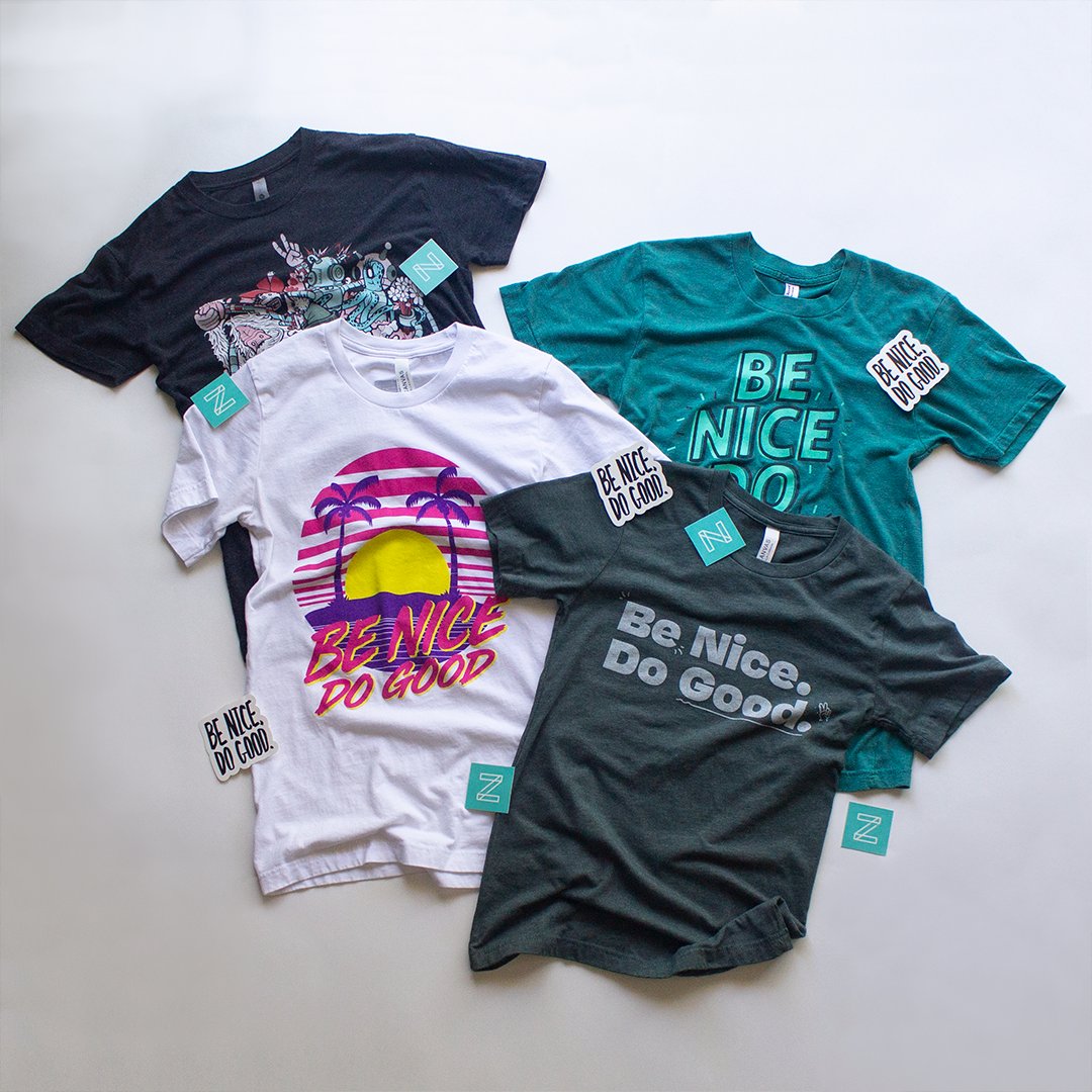 Hey, it's our 12th birthday! To celebrate, we're giving out 2 things. ✨

1. This sweet @CraftCMS plugin we made: bit.ly/zaengle It's free for anyone to use!

2. We're sending #BeNiceDoGood shirts to the first 15 people who share the plugin. More on this giveaway below👇
