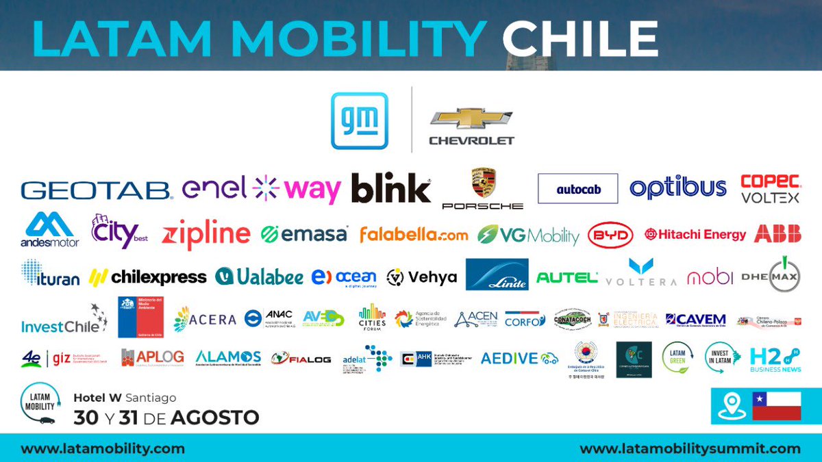 Ya solo 1 día para <a href="/LataMobility/">Latam Mobility 🌎🛴🚊🚲🚗🔌⚡🌎</a>!