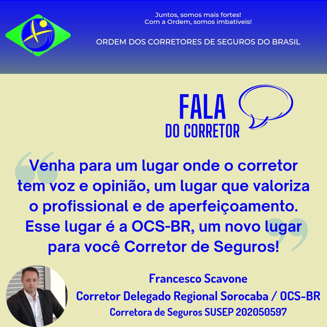 ocsbrasil's tweet photo. Fala Corretor! A OCS-BR é uma Autorreguladora (Entidade de Fiscalização Profissional) operando na Modalidade Privada e está presente em todos os estados brasileiros. Saiba mais acessando o link https://t.co/NFgi3wBTgf. 
Cadastre-se na Ordem e seja inovador! https://t.co/gQb8AmeoTZ