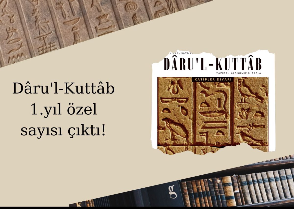 Muhammed Uç (@mmuccii) on Twitter photo “Bilginin bilfiil kalemle vücûda geldiği” düsturunca, blog sayfamızda yayımlanan yazılar arasından seçilenler 1. yıl özel sayımızda matbu hale geldi. 🤲
Temin için: yazi@darulkuttab.com.tr “Bilginin bilfiil kalemle vücûda geldiği” düsturunca, blog sayfamızda yayımlanan yazılar arasından seçilenler 1. yıl özel sayımızda matbu hale geldi. 🤲
Temin için: yazi@darulkuttab.com.tr