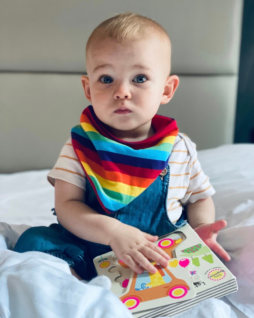 twogirls_co's tweet image. We couldn’t resist getting Mylo some appropriate gear for his first Pride. We found this cute little, handmade rainbow bib on Etsy by @queenieandmae. So fetch.​​​​​​​​
​​​​​​​​
#ManchesterPride #ModelBae instagr.am/p/Ch2Lg7egSa9/