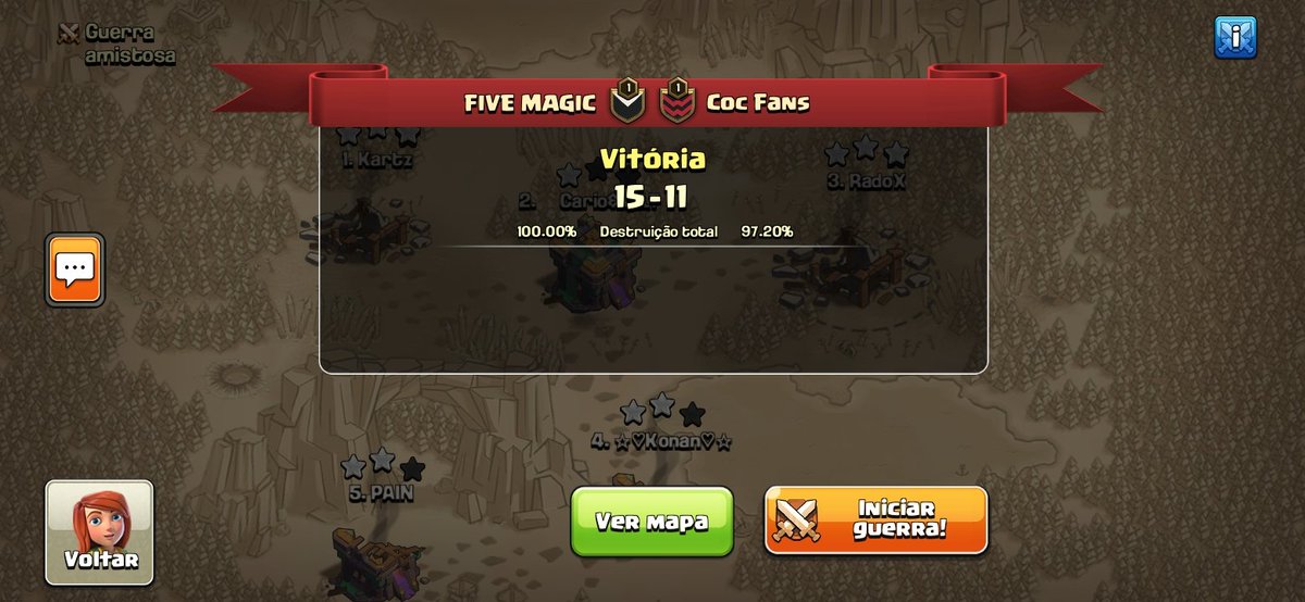 Torneio @mod_and_script 
Seguimos 🔥