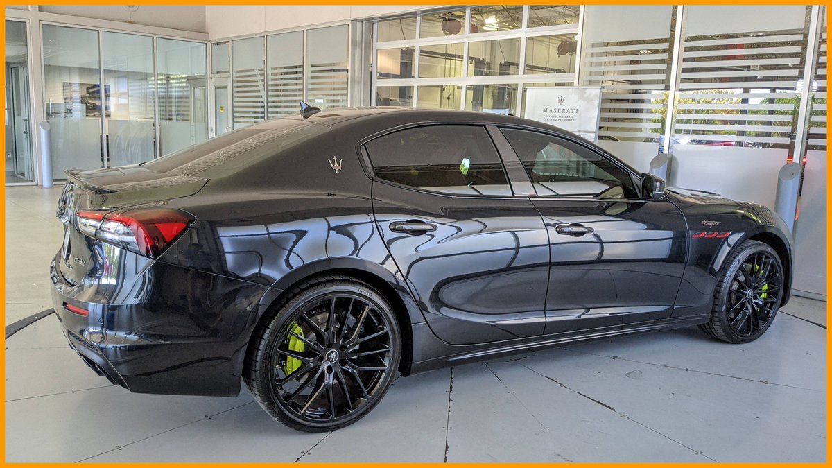 ecar1's tweet photo. This Pre-Owned 2022 #Maserati Ghibli Trofeo is truly rare find! Did we also mention it's got less than 5,500 miles on it? Learn more: https://t.co/g0e9zZ9R88 https://t.co/tO83Jopawa