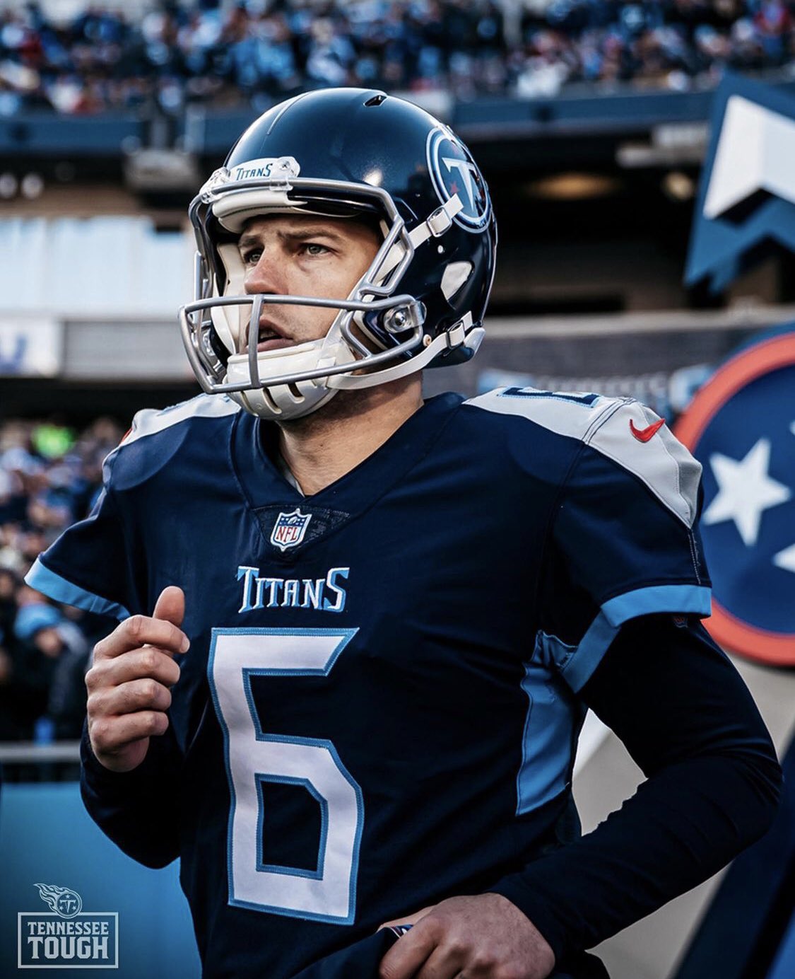 Wes on Broadway on Twitter: "Brett Kern owns the #Titans franchise