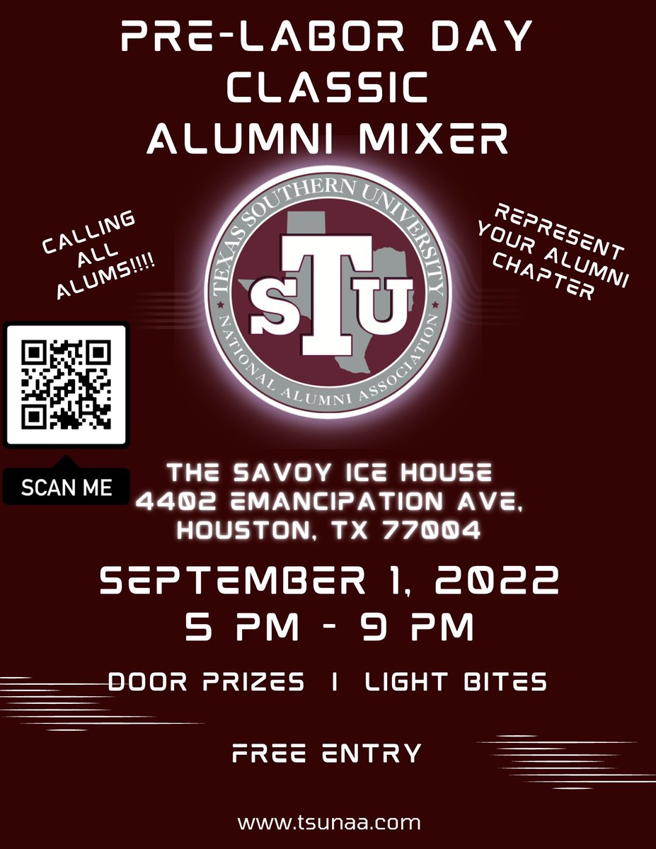 Alumni, Get Ready to Mix and Mingle this Thursday! Invite an alumnus who is not active in TSUNAA and let's get them involved in the great things we have coming up!