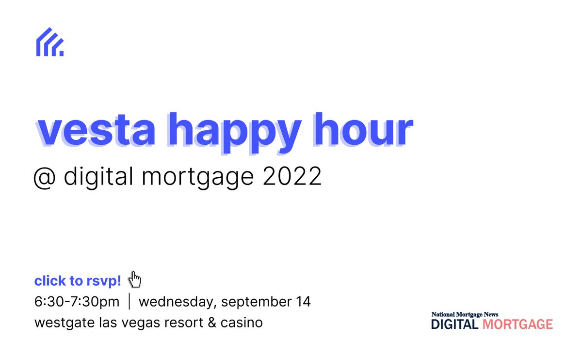Attending #DigitalMortgage? Stop by and say 👋 at booth #508!

PLUS, join us at our Wednesday night happy hour! RSVP below.

par.tf/mTJc