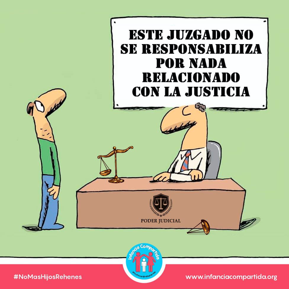Feliz día del abogado a todos los que hacen del interés superior del Niño su prioridad en los juzgados de familia.
Y a los que hacen de la obstrucción de vínculos su negocio, nuestro más profundo repudio, hoy y cada día.

Hacia la cultura de una #InfanciaCompartida