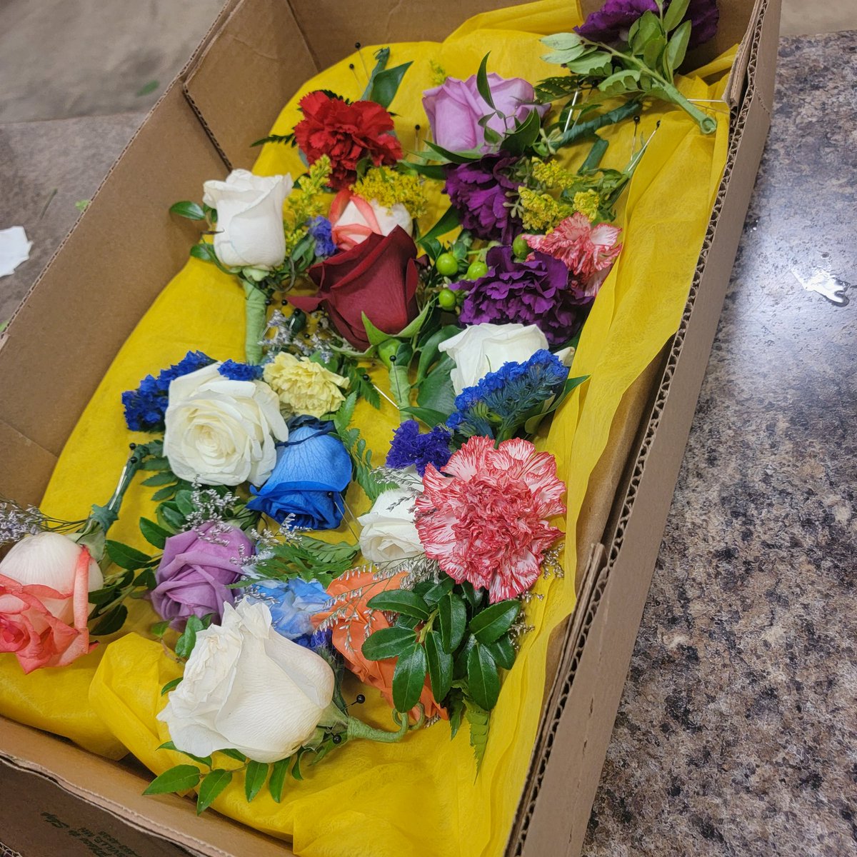 RACCAnna's tweet photo. #CCRIThanksYou @hopebloomsnd for providing flowers for #CCRIProm tonight! 💐🌹 https://t.co/UNBAynFbMi